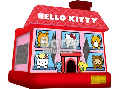 Best Inflatable Bounce House,Hello Kitty Inflatable Bounce For Kids Playground BY-BH-010